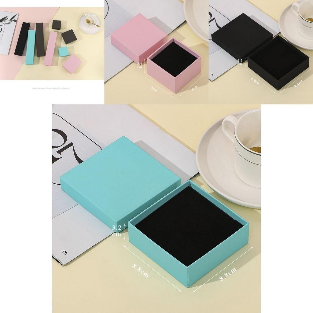 Stilvolle Schmuckschachtel aus Karton für Ring und Halskette Elegante Aufbewahrung Verpackung Organizer