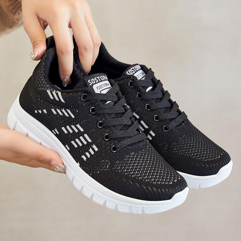 Sports Shoes for Women 2025 Summer New Women's Shoes Fashionable Running Shoes Soft Sole Comfortable Shoes for Women