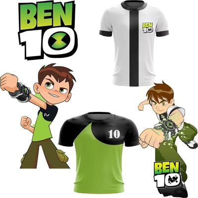 Americké Anime Omnitrix Ben10 Cosplay Trička 3D Potisk Bena Tennysona Dětské Kreslené Tričko Letní Harajuku Krátký Rukáv Y2k Top