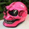 Череп Скелет Visor для мотоциклетного шолома Cool Skull Mask Skelet Хеллоуїн Косплей Реквізит Шолом Декорація
