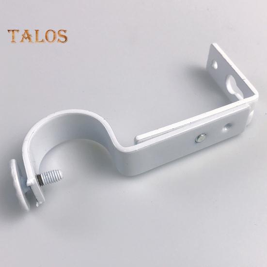 4st Gardinstångsfäste Enkel installation Gardinstångshållare Heavy Duty Fönsterdraperifäste för hem