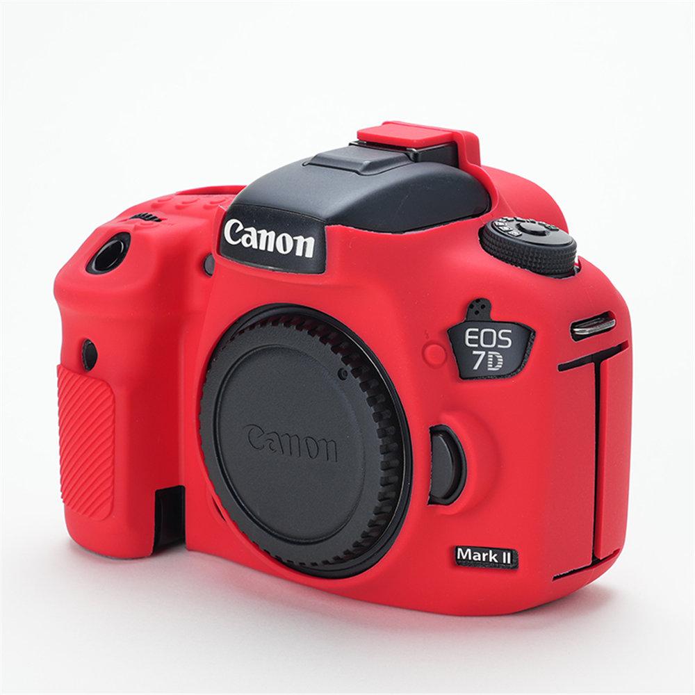 Soft Silicone Armor Camera Body Case For Canon EOS 5D2 5D3 5D4 6D 6D2 7D 7D2 750D 850D 80D 90D 800D 4000D 650D 700D 200D 250D