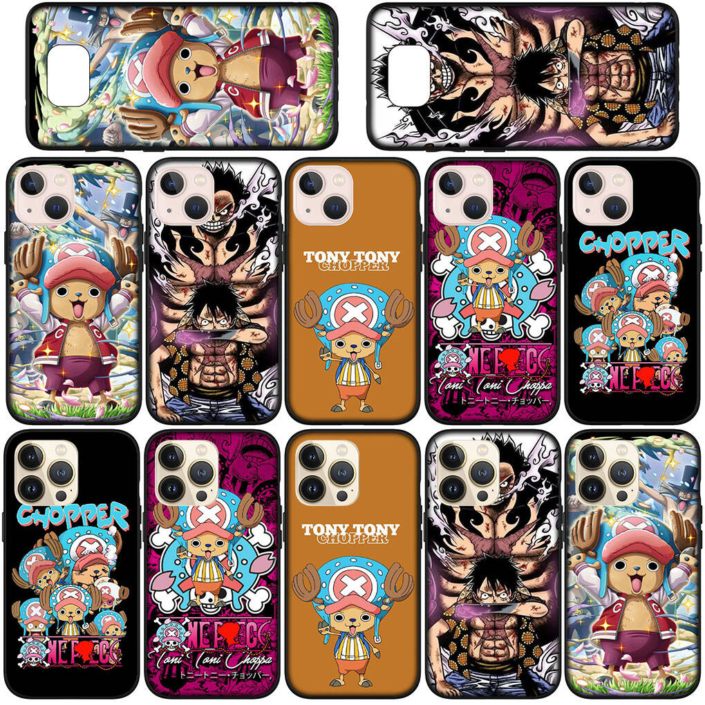 Case for iPhone 17 15 16 Plus Xiaomi Poco X7 X6 F8 F7 M8 C85 C75 C71 Redmi Note 14 12 11 13 Pro Max A4 14C 13C 15C One Pieces Tony Chopper Luffy Cover