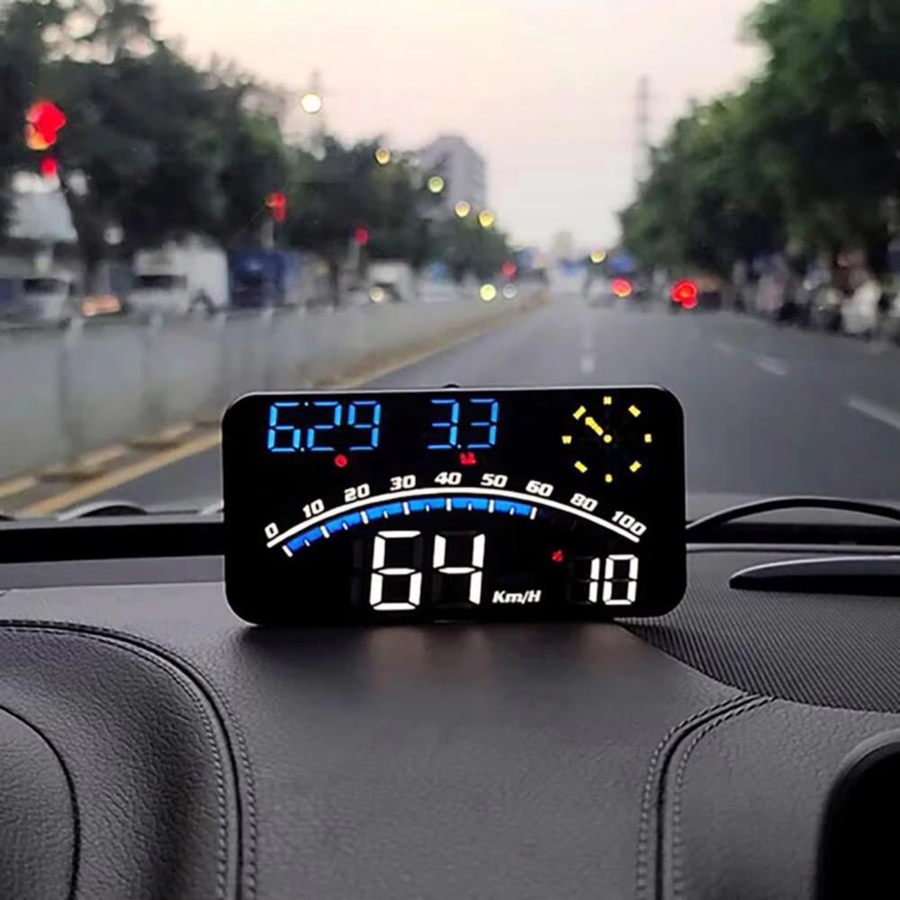 Mileage Measurement Head up Display Speed Warning Car Speed Projector  Suitable for All Vehicles