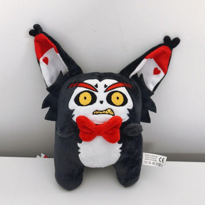 18Cm Adorned With Large Ears Witty Hotel Hazbin Manga Character Husk Cuddly Companions Costume Animation Video Game Cartoonish Statues Plush Doll
