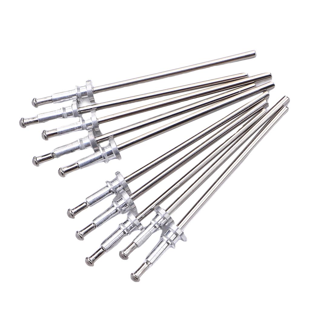 10PCS Window Trim Clip Spot Weld Pin Sturdy Metal Replacement Trim Clip Stud Rivets Set