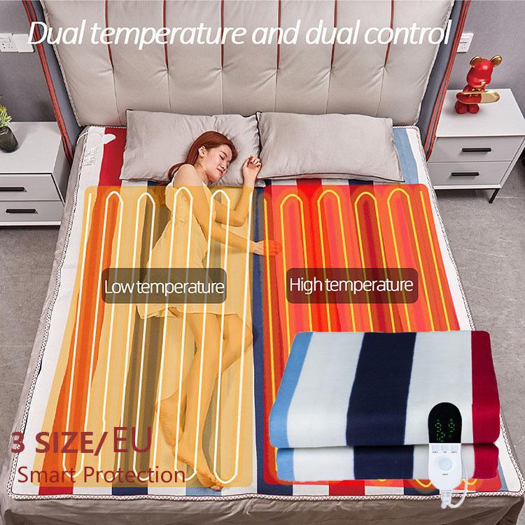 Soft Warm Electric Blanket for Cold Winter Intelligent Power Failure Protection 9-speed Adjustable Electric Blanket for Bedroom