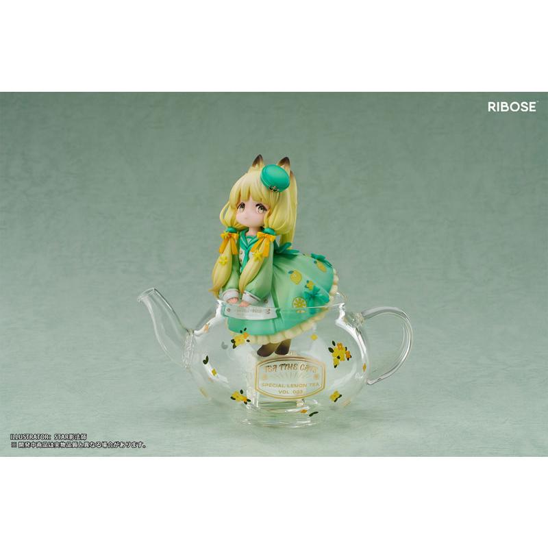 Original Deformed Figure DLC Series Tea Time Cats: Lemon Cat RIBOSE