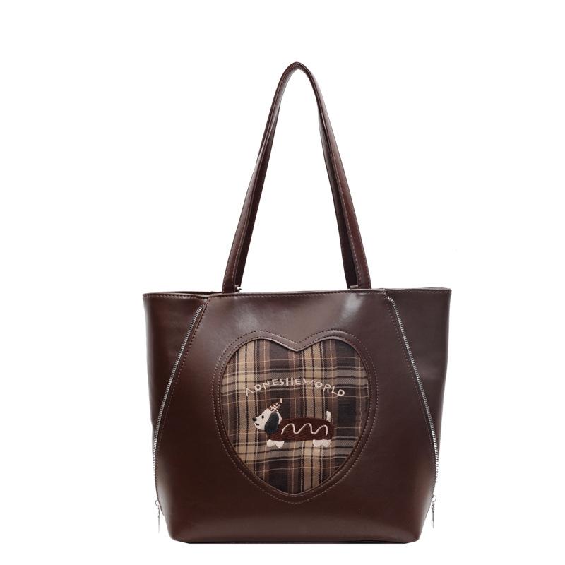 

Casual Commuter Bag Women s Large-capacity New Casual Versatile Shoulder Bag Multi-functional Backpack темно-коричневого