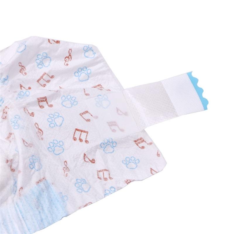 10PCS/Bag Disposable Dog Diapers Diaper For Dogs Pet Female Leakproof Nappies Puppy Super Absorption Physiological Pants