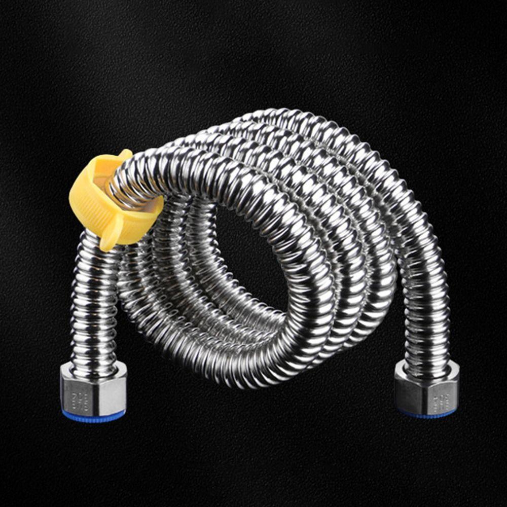 Corrugated Plumbing Hose with Wrench Faucet Connector Hose Water Purification System
