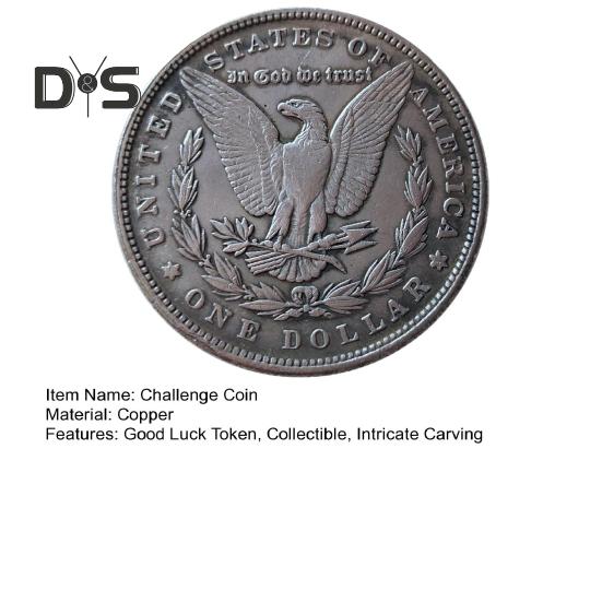 Sexy Challenge Coin Vintage Adults Challenge Coin Good Luck Token Double Sided Coin Collectible Gift for Coin Collectors
