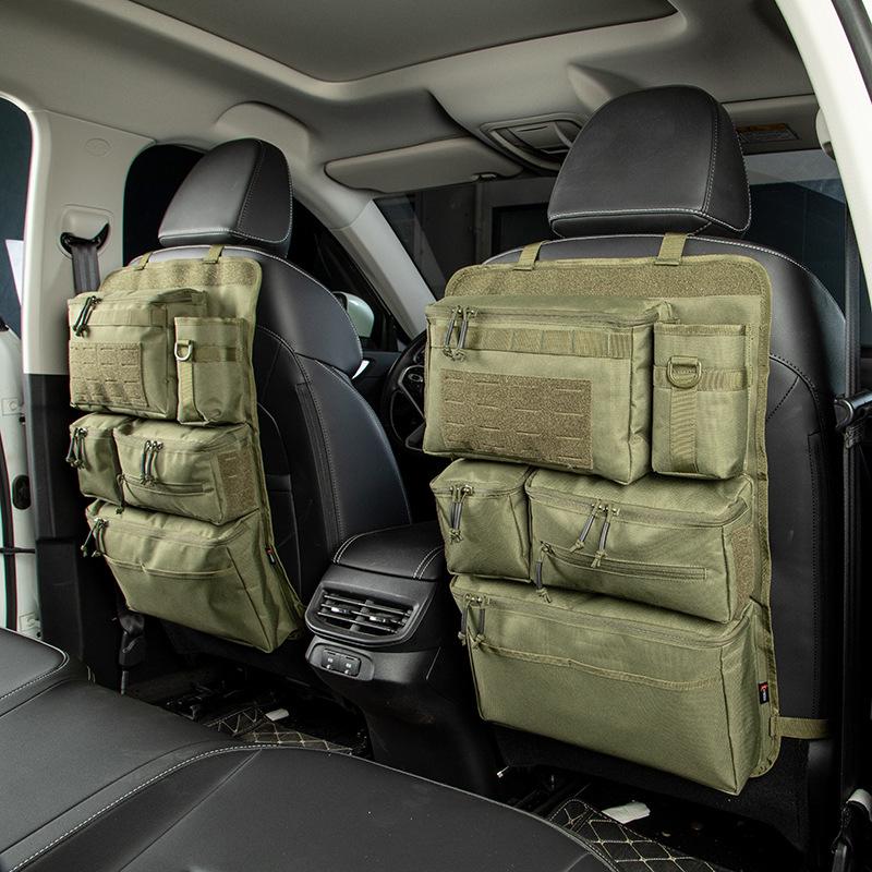 Car Multifunctional Luggage Organizer and Storage Bag, Hanging Rear Seat Bag for Car Rear Seats,Tactical Storage Bag