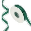 Organza Chiffon Ribbon Candy Satin Striped Sheer Craft Ribbons for Bows Making Gift Wrapping Wreath 50 Yards x 1" Decoration