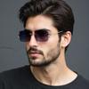 Luxury Square Rimless Sunglasses Men Women Fashion Frameless Sun Glasses Trendy Outdoor Driving Summer Shades