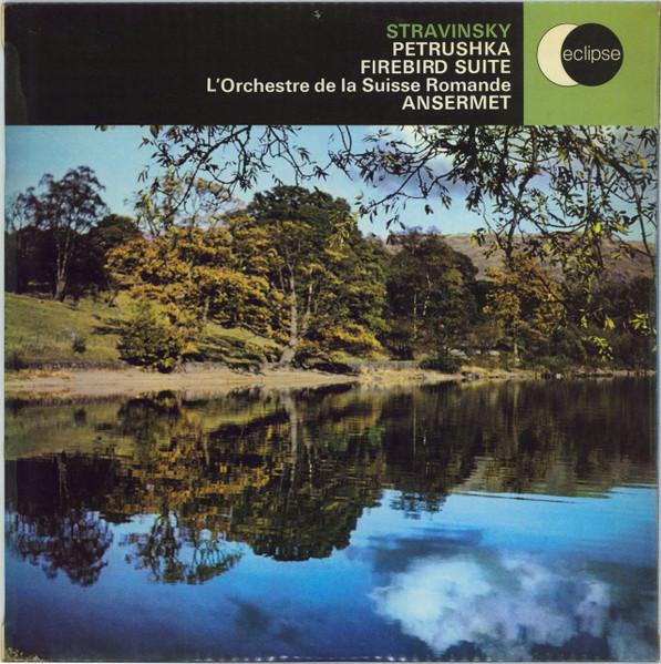 

LP Record ERNEST ANSERMET LORCHESTRE DE LA Stravinsky Petrushka Firebird Sui ECS508 DECCA 1969 UK Classical Used