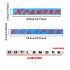 1PC 3D Car Front Grille Trunk Emblem Plastic Sticker For Mitsubishi Lancer 9 EX Colt Outlander 3 ASX Pajero L200 Galant Space EX8