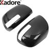 Rearview Mirror Cover Trim For Toyota Sienna   Carbon Fiber Car Side Wing Mirrors Cap Frame Overlay Accessories