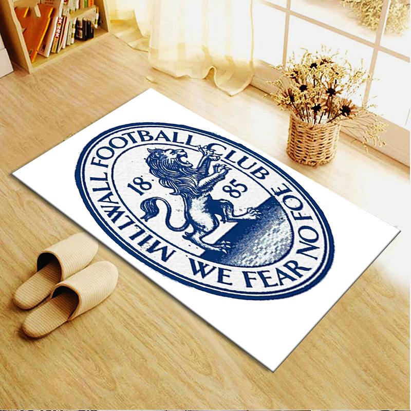 Tappeto Nuovo Millwall FC 2025 per Soggiorno Camera da Letto Casa Decorazione Divano, Tappetino Antiscivolo per Giochi Bambini