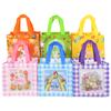 Easter Gift Bags Cute Rabbit Printed Candy Snack Tote Bag Non-Woven Egg Basket Non Woven Happy Easter Party Decoration Supplies