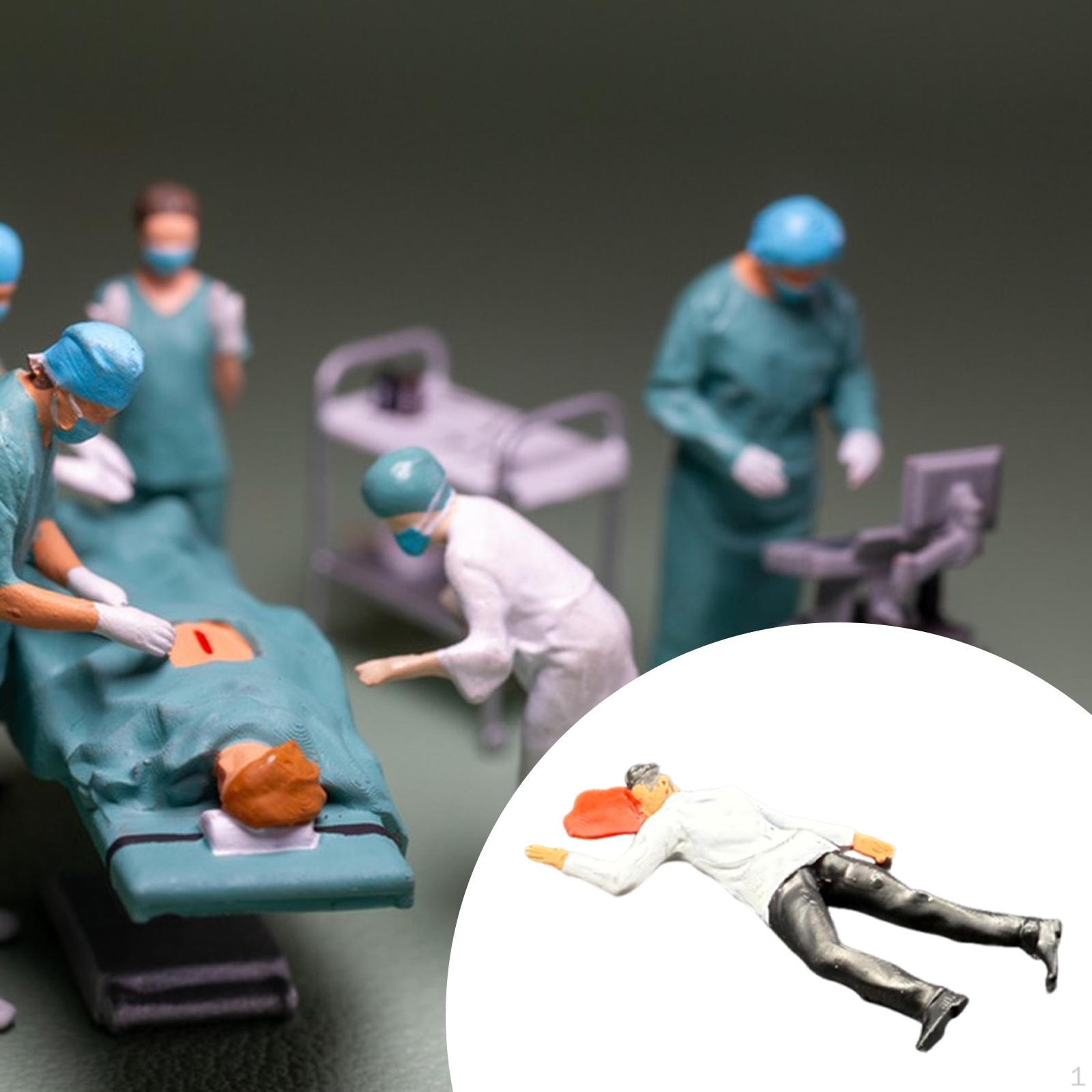 

Фигурки масштаба 1/64 Диорама Фигурка Мини-коллекция Реквизит для сцены Крошечные люди Фигурка Реалистичная для Male