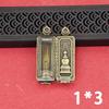 Tibetan Thangka Gold Necklace: Non-fading, Waterproof GAU Box Pendant, Multi-size Options