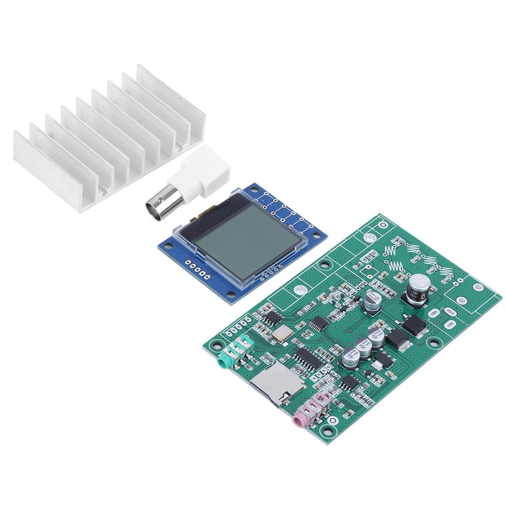 7W Stereo PLL FM Transmitter Radio Station Module Kits with LCD 76M?108MHz