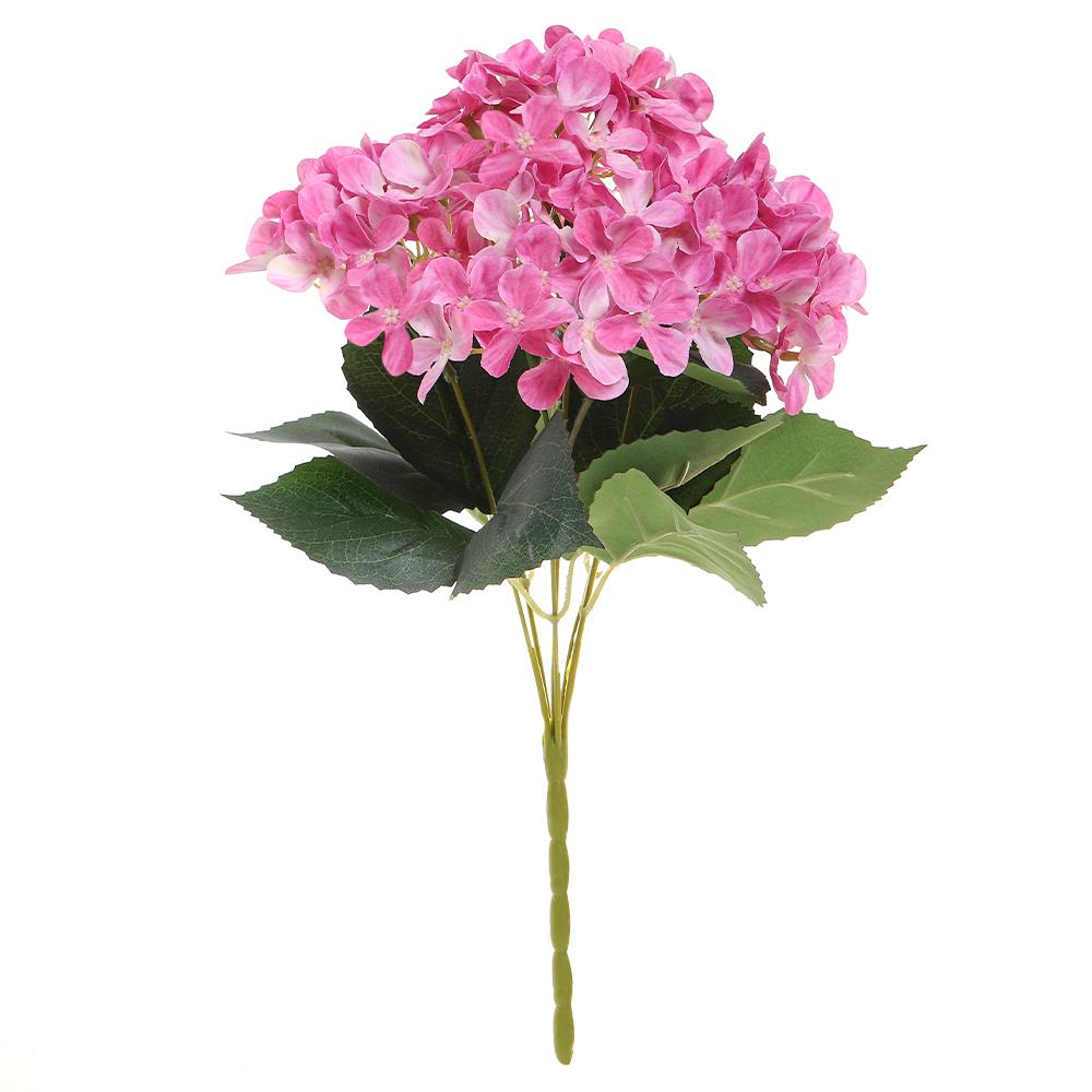 1 Stück Hortensie Künstliche Blumenstrauß 39CM Kunstblume für Heimdeko Garten Hochzeitsdekoration Party DIY Blumenarrangement