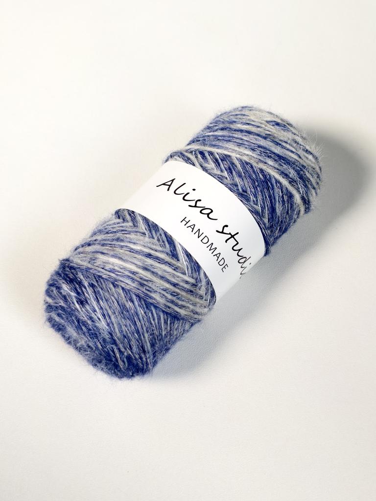 150g/roll Multi-color Spray Wool Yarn Feather Long Mink Wool Blended Yarn Handmade DIY Knitted Scarf Bag Weaving Thread