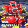 PRECKIN Whirlwind Strike Bojový RC Robot Set, Interaktivní Boxerské a Fotbalové Bojové Hračky, 2 Kusy, Nabíjení přes USB, Modrá a Červená, 2 Náhradní Baterie