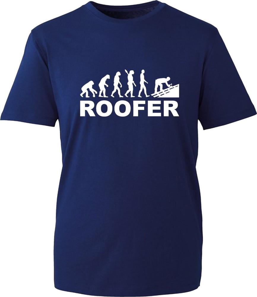 Evolution Of Roofer Tshirt Huunisex Evolution Roofing Contractors Unisex Tee Top S