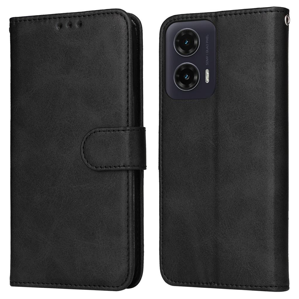 For Motorola Moto G35 5G Case Wallet PU Leather Folio Flip Phone Cover