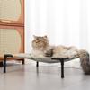 Detachable Pet Camping Bed Breathable Mesh Cat Sofa Bed Universal Cat Sleeping Bed  Outdoor Camping