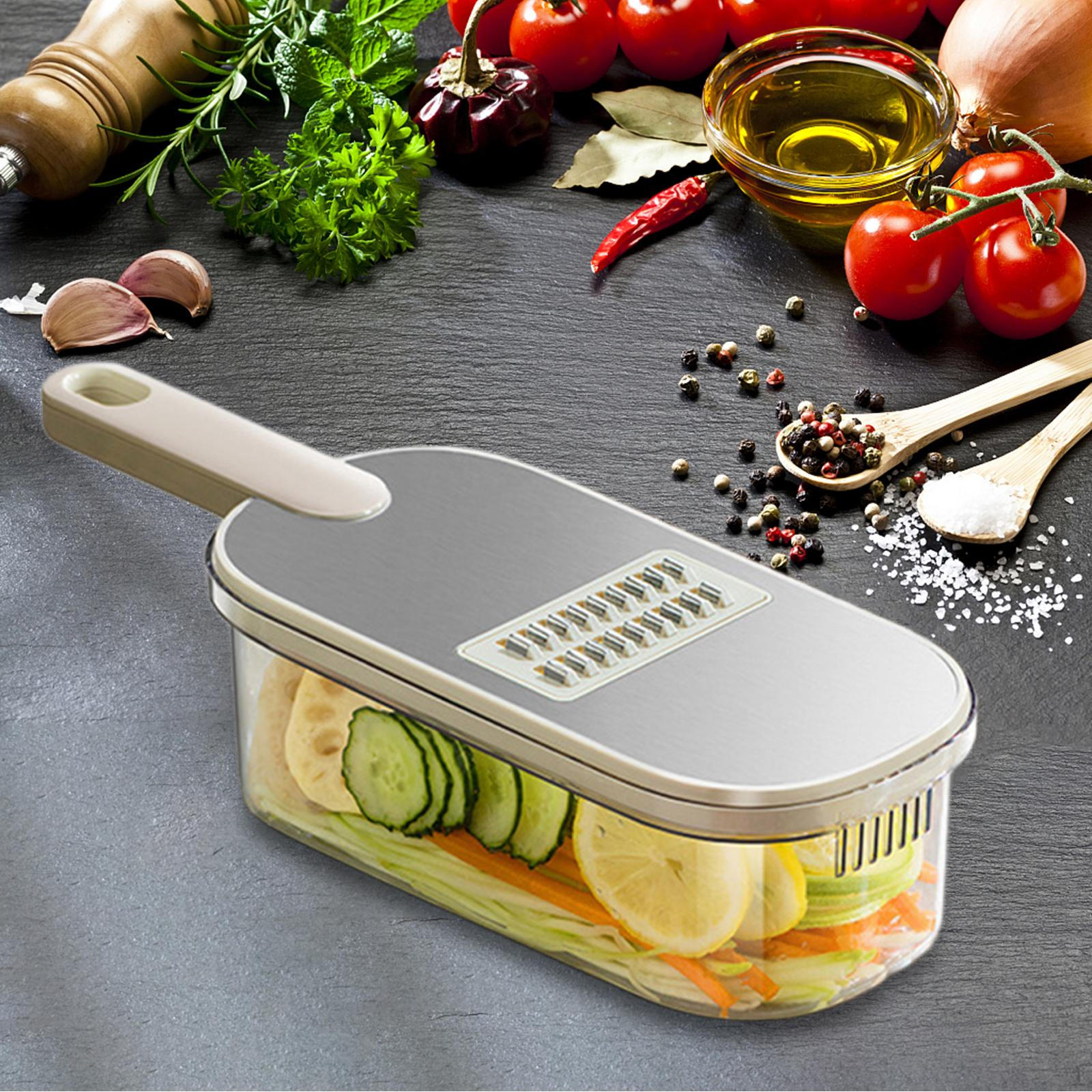 

Пищевая нарезка, измельчитель овощей, кухонный инструмент, многофункциональный регулируемый измельчитель овощей, моркови with 3 Blade