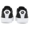 Puma Leather Slip Resistant Lightweight Low Top Skate Shoes Women Sneakers Black White 370325-22
