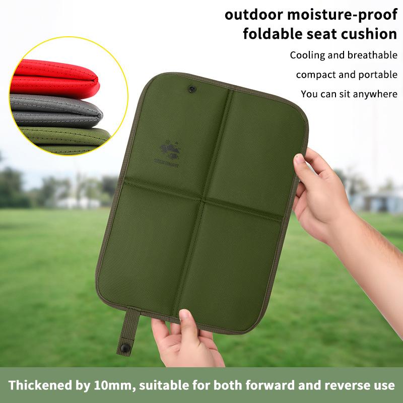 Foldable Camping Sitting Pad 600D Oxford Cloth Waterproof Outdoor Cushion Lightweight Portable Beach Picnic Mat for Travel