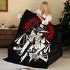 Anime H-Hellsing Throw Flannel Blanket, Soft Warm, Durable & Washable cute Cool