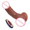 Thrusting Dildo Vibrator Toys - Realistic Dildos For G Anal Stimulation With 8 Thrusting & 10 Vibration & Heating