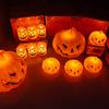 HotHalloween Led Pumpkin Lantern Light Home Decoration Candle Lamp Halloween Party Supplies Haunted House Horror Props Kids Gift