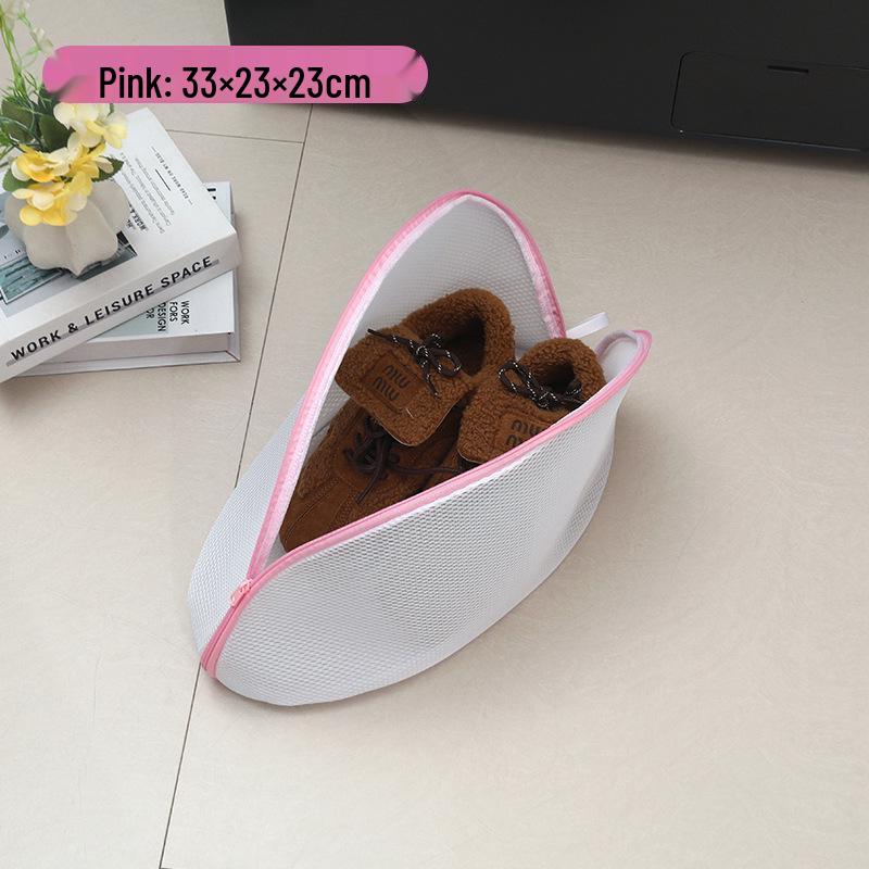 

Anti-Deformation Polyester Shoe Wash Bag - Hanging Mesh Laundry Solution