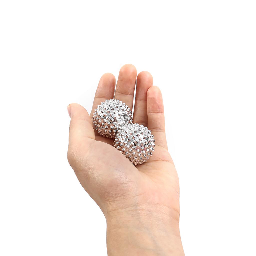 3 Stück Handflächenmassagebälle Triggerpunkt Akupressurball für Körperteile