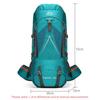 60L Camping Backpack Large Capacity Men Outdoor Sports Climbing Bag Waterproof Mountaineering Hiking Cycling Trekking Rucksack