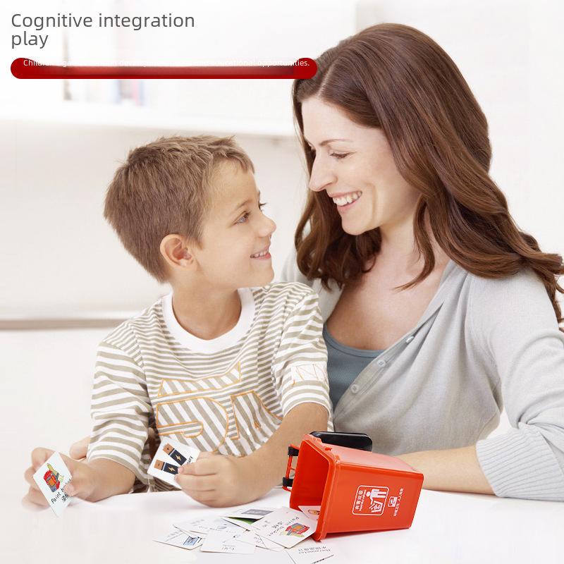 Gioco Educativo per Bambini sulla Classificazione dei Rifiuti - Giocattoli da Tavolo per l'Apprendimento Precoce