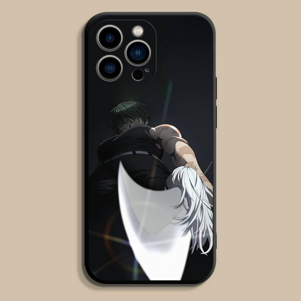 M-Maki Zenin Jujutsu Kaisen Phone Case For iPhone 17,16,15,14,13,12,Pro,Max,Plus,E,SE4,Air,Mini Black Soft Cover