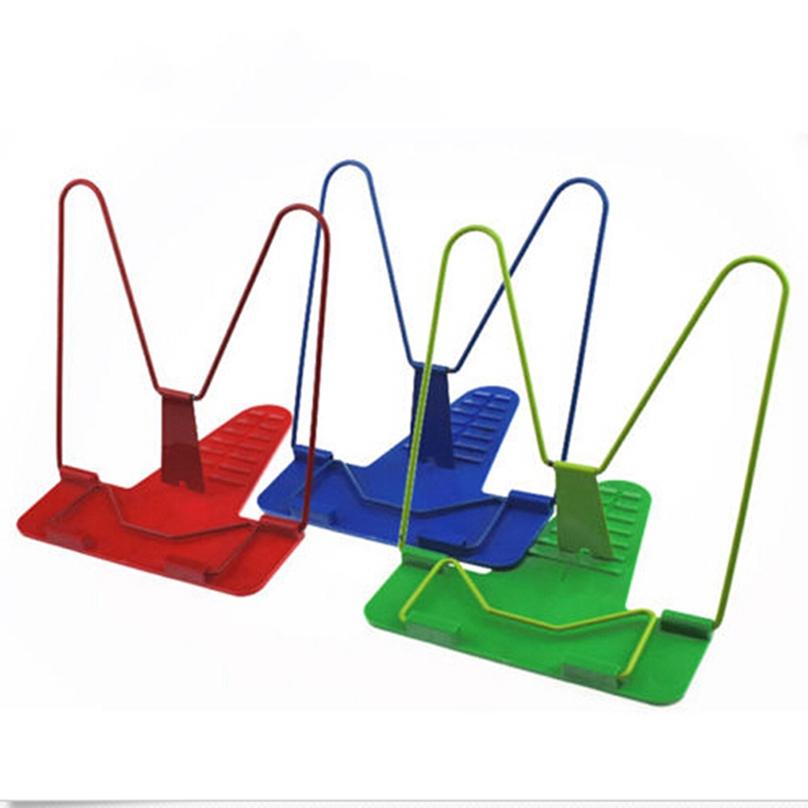 Adjustable Novelty Angle Book Stand Holder Foldable Reading Document Metal Desk