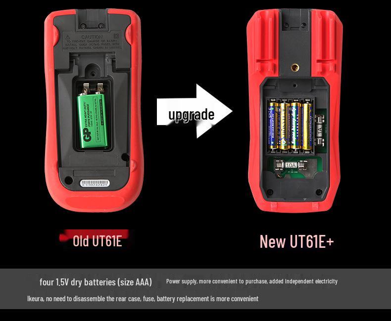 Uni-T UT61 Series Digital Multimeter with USB, Bluetooth, & Low-Pass Filter