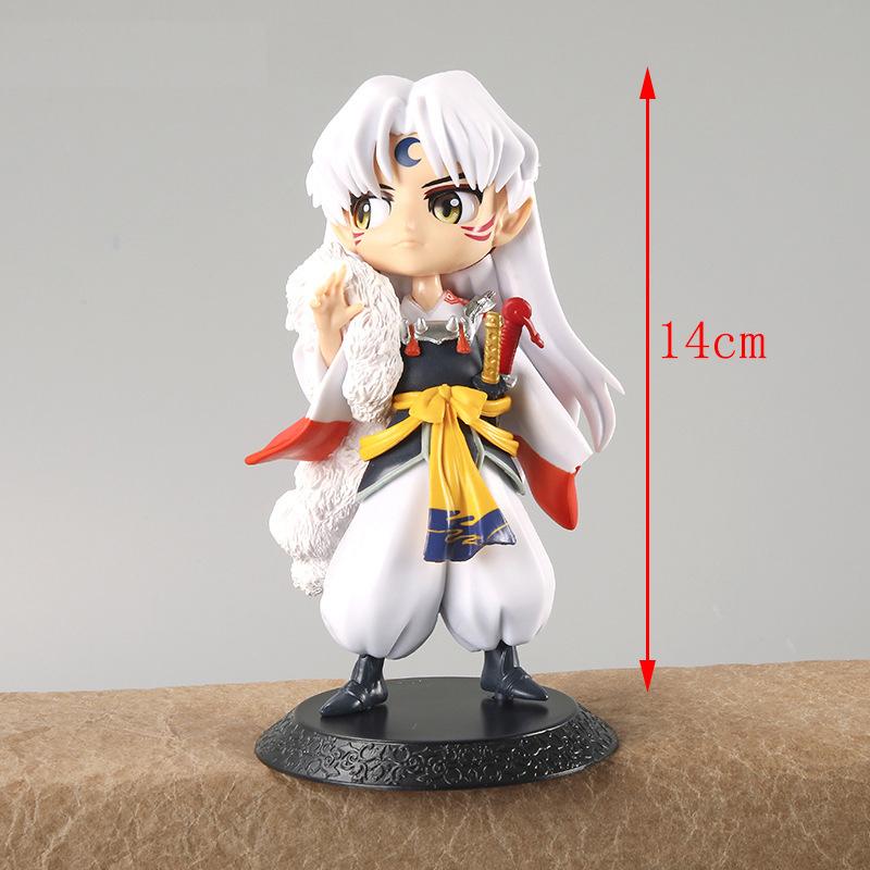 

Аниме Инуяша Сещемару Коллекция фигурок Коллекционная статуя Модель игрушки в подарок