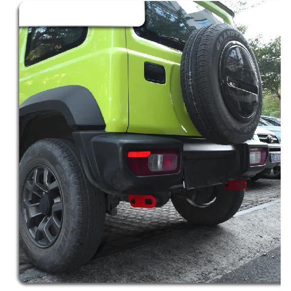 Car Front and Rear Tow Hooks Heavy-Duty Off-Road Recovery Hooks for Suzuki Jimny JB74 JB64 Auto Accessories2025 2024 2023 2022