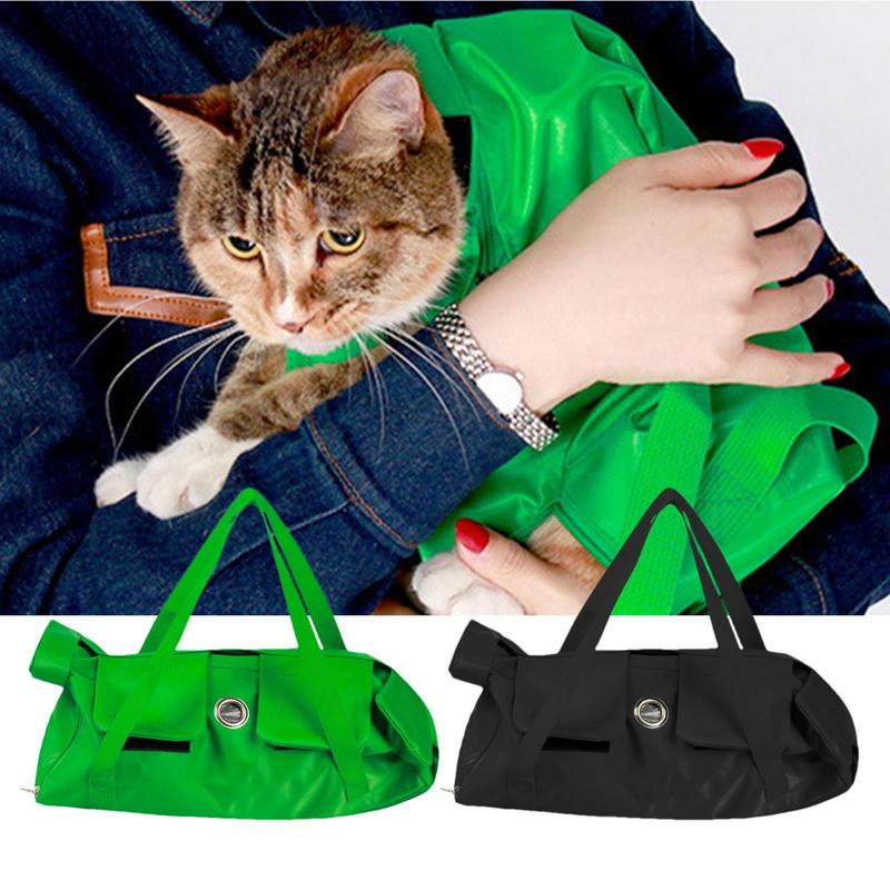 Cat Carrier Bag Ergonomic Pet Carrier Bag For Travel Anti-Scratch Pouch Portable Ergonomic Design For Walking Vet Visit Hiking