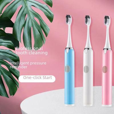 Escova de dentes elétrica Shining Star à prova d'água com cerdas macias para casais, 3 cores disponíveis